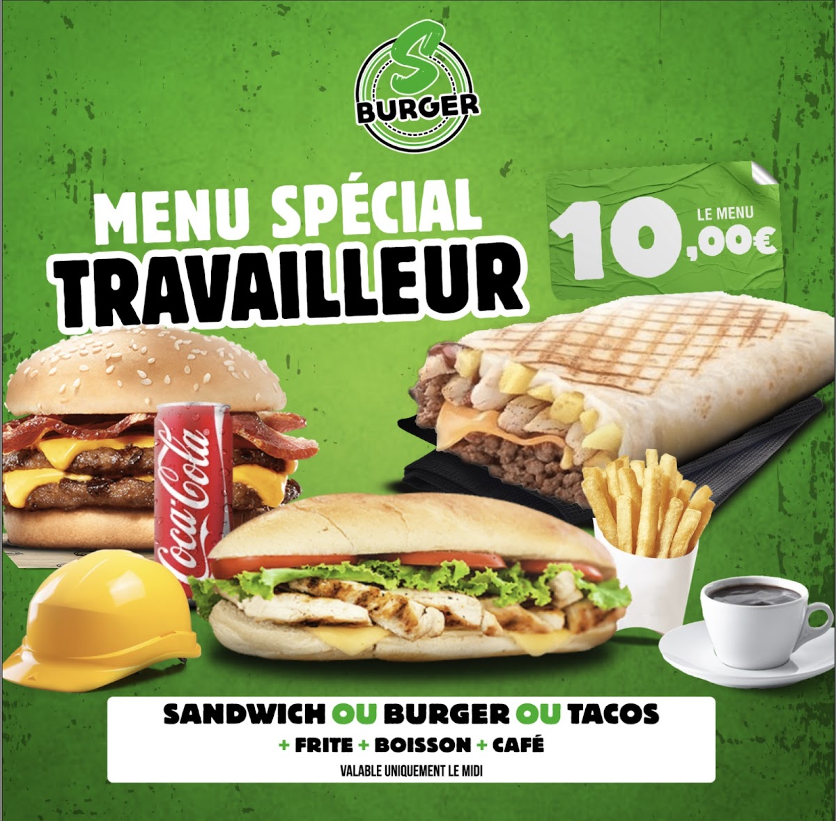 Menu S Burger - Snack Et Restaurant A Rocbaron-2