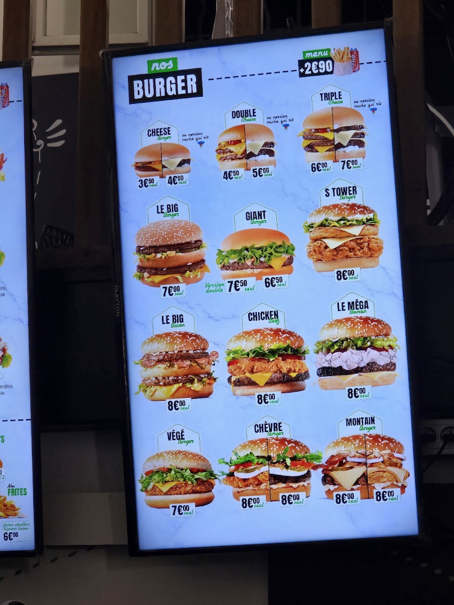 Menu S Burger - Snack Et Restaurant A Rocbaron-5